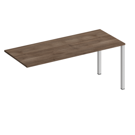 Секция стола рабочей станции на металлокаркасе КФ Комфорт КФ К.1134-1 1800x750x750 (Дуб шамони темныйСерый)