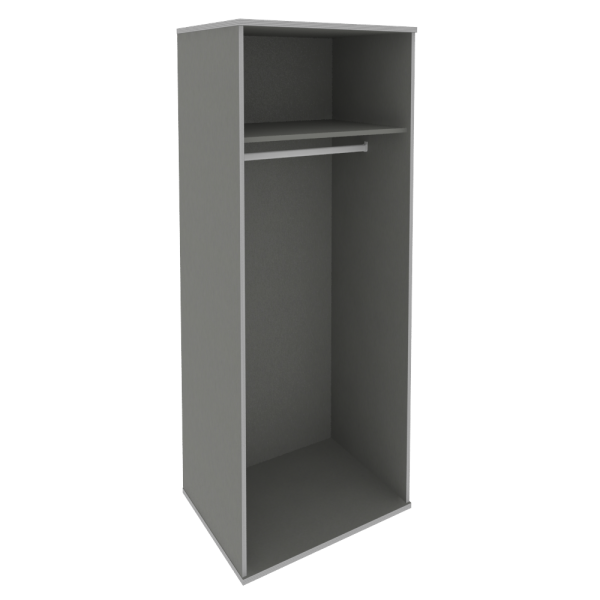 Каркас гардероба А.ГБ-2 (Венге-Металлик)