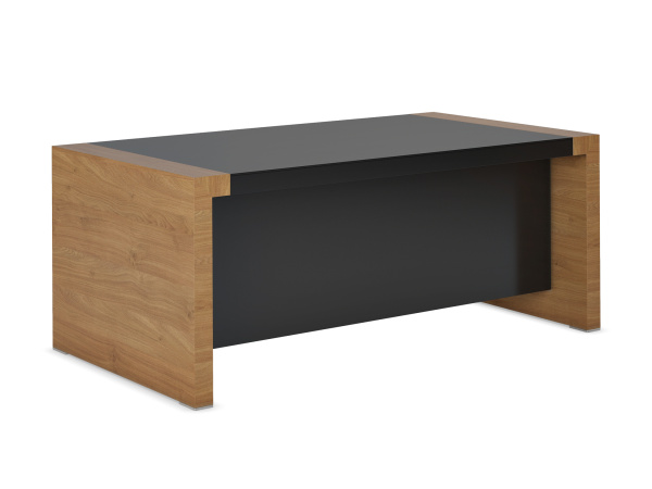 Стол руководителя KYU DM (1800х900х750) (Дуб Кендал)