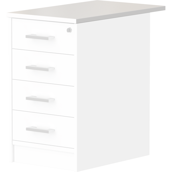 Крышка к приставным тумбам Арго А-707 730x440x22 (Белый)