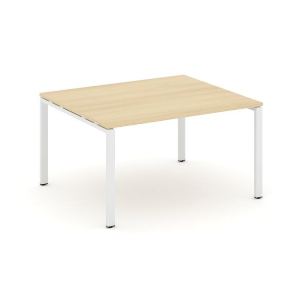 Стол переговорный SN-6P.SPRG-032.3 (1180х1180х750) (Акация Лорка/Металл Белый)