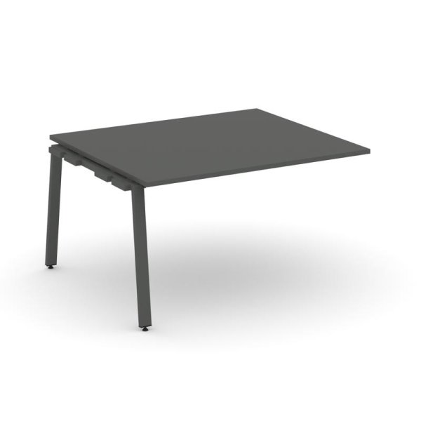 Проходной наборный элемент переговорного стола SN-6A.NSPRG-032.3 (1180х1180х750) (Антрацит/Металл Антрацит)