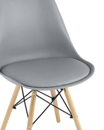 Стул Eames Soft серый (Стул Freames серый)