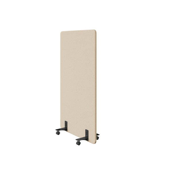 Муви. Мобильная перегородка 100х180. (Мобильная перегородка 100х180 sweet_cream)