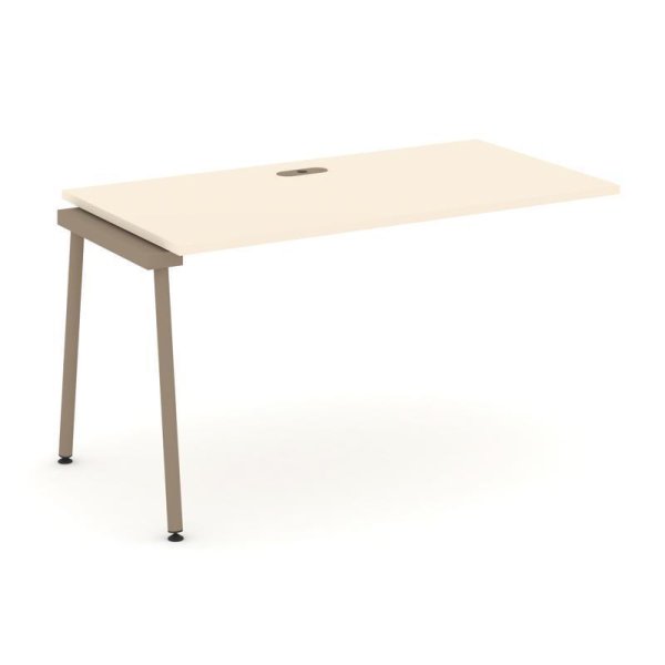 Наборный элемент рабочей станциии ES.1.NRS-3-LK (1380х730х750) (Сатин/Металл Латте)