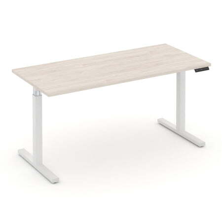 Стол электроподъемный MV.SE-4.7 1580x720x720-1190 (Денвер Светлый/Белый металл)