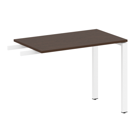 Приставной элемент БП.ПР-3 1000x600x750 (Венге Цаво/Белый металл)