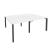 Рабочая станция на П-образном м/к Onix O.MP-D.RS-4.1.8 1960x1635x750 (Тиквуд Темный/Белый Металл)
