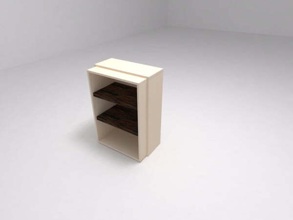 Полки для шкафа 2 шт Brix BR.00.43 560x350x40 (Бежевый (акрил))