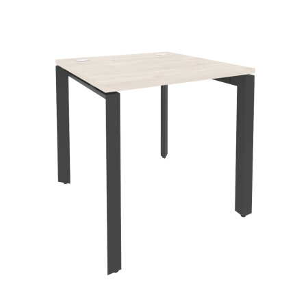 Стол рабочий на П-образном м/к Onix O.MP-SP-0.8 780x800x750 (Денвер Светлый/Черный металл)