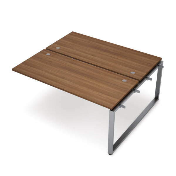 6МБС-О.6288 Бенч-система на 2 рабочих места, средний модуль (1200x1635x750) (Шамони темный/Алюминий матовый)