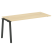 Проходной наборный элемент рабочей станции Metal System Style БА.ПРС-СП-1.4 1600x720x750 (Дуб Наварра/Серый металл)