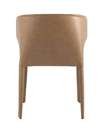 Стул Арманд экокожа коричневый (Стул Арманд коричневый)