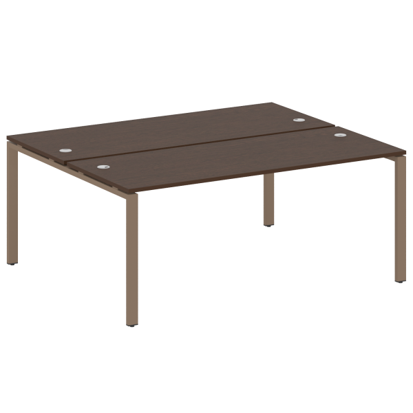 Рабочая станция Metal System Style БП.РАС-СП-2.5 1800x1475x750 (Венге Цаво/Мокко металл)