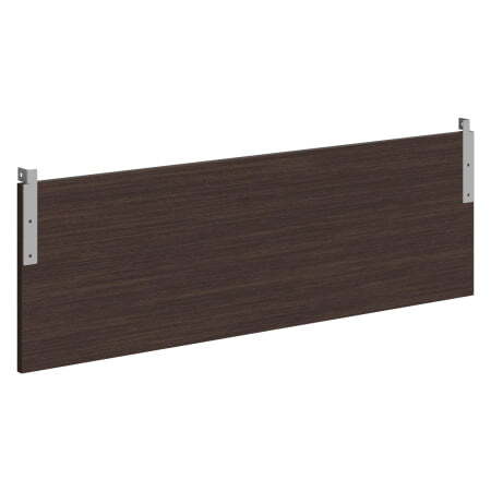 Фронтальная панель Xten Gloss XGDST 127.1 1100x350x18 (Легно темный/полированная сталь)