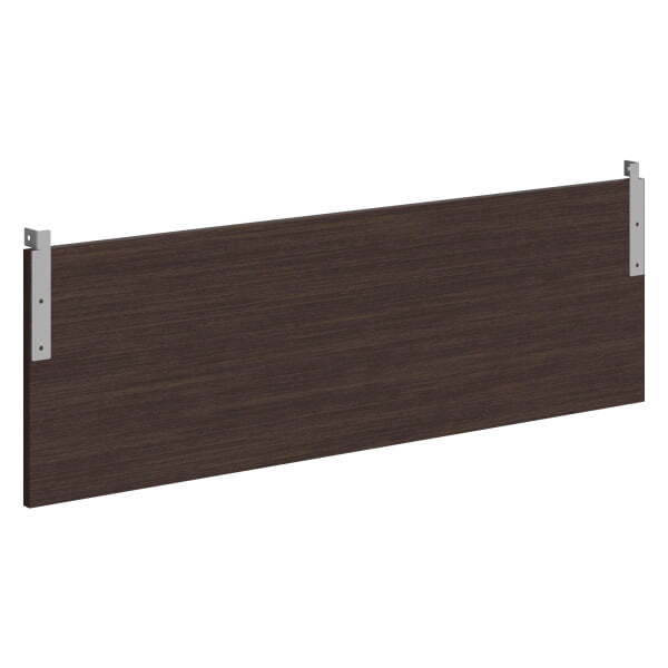 Фронтальная панель Xten Gloss XGDST 127.1 1100x350x18 (Легно темный/полированная сталь)