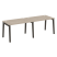 Рабочая станция на деревянных опорах Onix Wood OW.RS-2.2.8 2360x800x750 (Тиквуд Светлый/Дуб Темный)