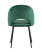 Стул Меган велюр с ромбами зеленый (Стул Меган зеленый)
