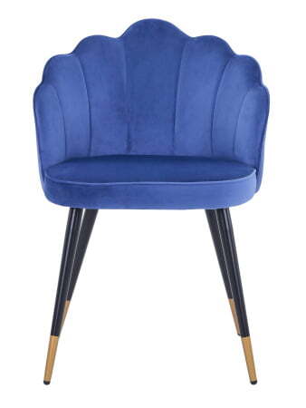Стул Камилла велюр королевский синий (Стул Камилла королевский синий)