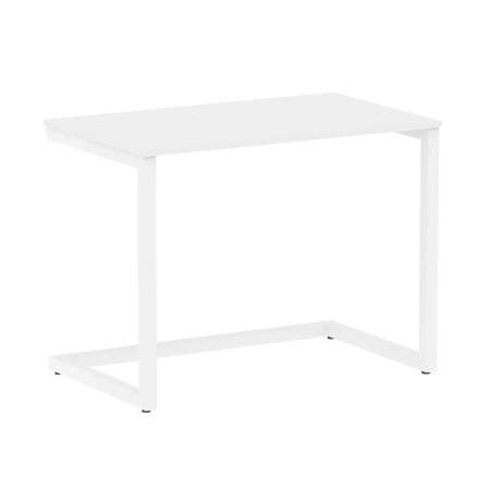 Компьютерный стол VR.SP-2-98 980x600x750 (Белый Бриллиант/Белый Металл)
