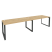 Рабочая станция на О-образном м/к Onix O.MO-RS-2.4.8 3160x800x750 (Тиквуд Темный/Белый Металл)
