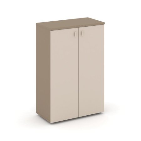 Шкаф средний широкий ES.ST-2.3 (800х420х1207) (Латте/Капучино)