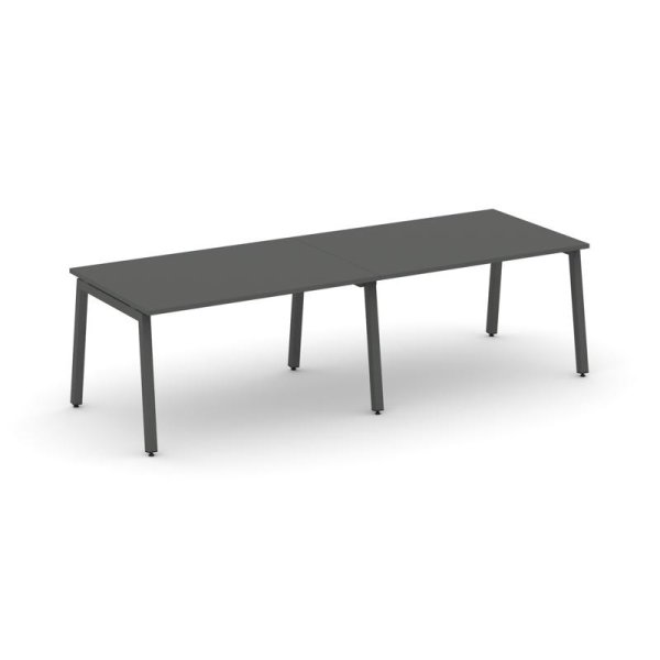 Стол переговорный SN-5A.SPRG-011.3 (1960х980х750) (Антрацит/Металл Антрацит)