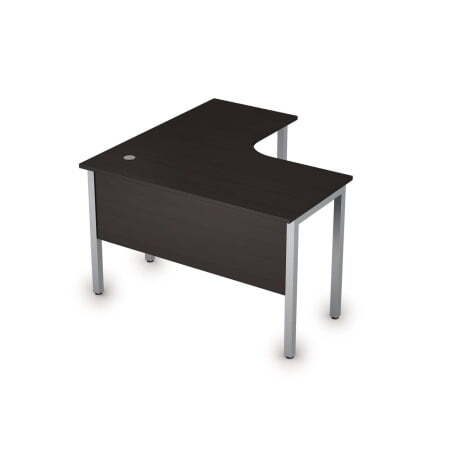 Стол письменный на металлокаркасе прав одиночная опора заказывается отдельно Стиль 2МД.129 1200x1200 (ВенгеСерый)