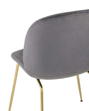 Стул Beetle серый (Стул Турин серый)