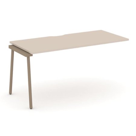 Наборный элемент рабочей станциии ES.1.NRS-4-VP (1580х730х750) (Капучино/Металл Латте)