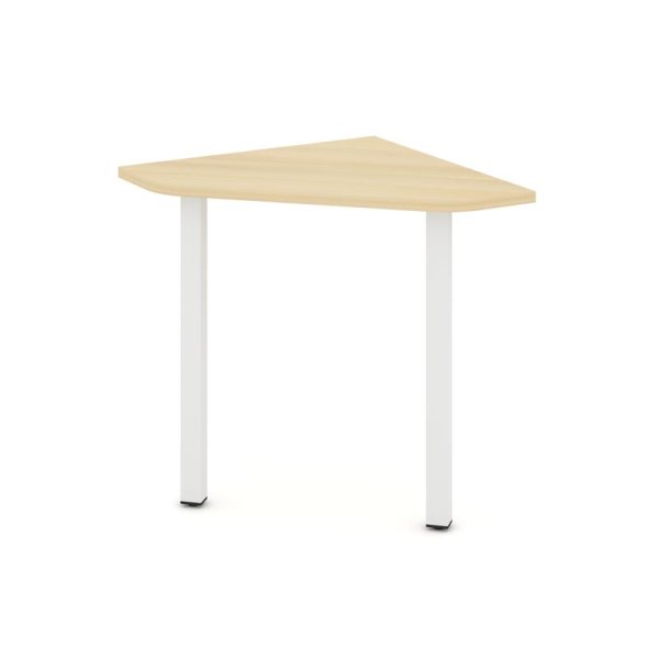 Угловой элемент стола SN-5.USP-001 (600х600х750) (Акация Лорка/Металл Белый)