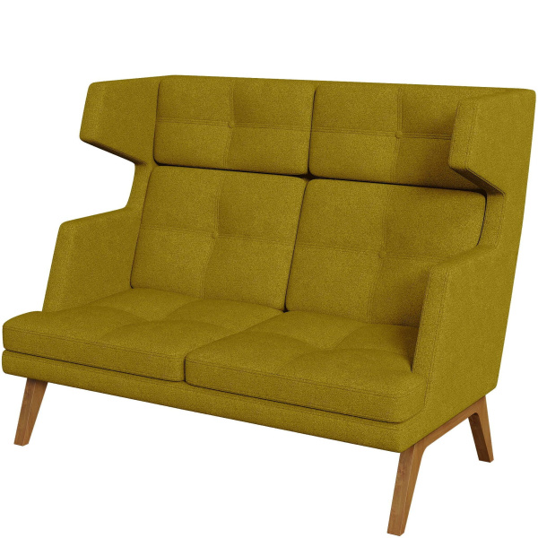 Диван офисный 2-х местный высокий Беверли (Диван 2-местный высокий dream_7)