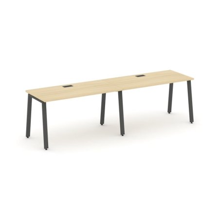 Рабочая станция 1 сторонняя SN-6A.ORS-003 (2760х600х750) (Акация Лорка/Металл Антрацит)