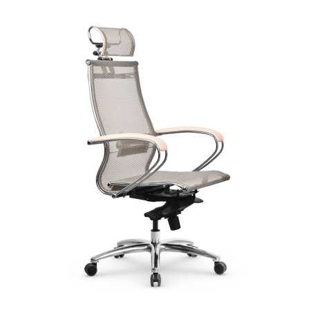 Кресло для руководителя Метта Samurai S-2.05 MPES (Молочный)