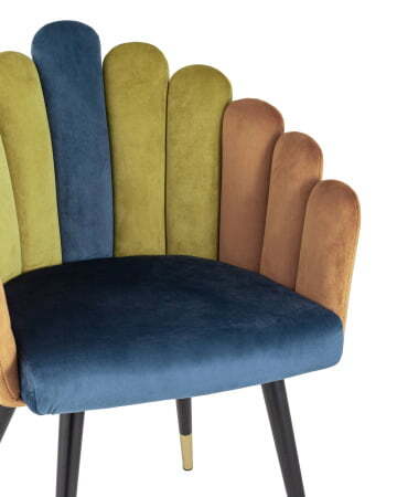 Кресло Камелия сине-зеленый (Стул-кресло Камелия сине-зеленый)