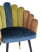 Кресло Камелия сине-зеленый (Стул-кресло Камелия сине-зеленый)