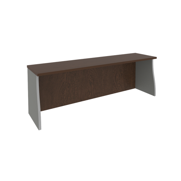 Надставка на стол Riva А.НС-2 1200x300x400 (Венге-Металлик)