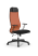 Кресло для руководителя Метта Sit 10 B1-111T - X2+UMF(X1) /Ub00/Wh00/T1bp-b(M09.B02.G15.W01) (Черный | Оранжевый)