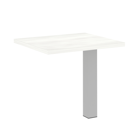 Брифинг-приставка с опорой LT.BR-1 (Снежная Патина/Серый металл)