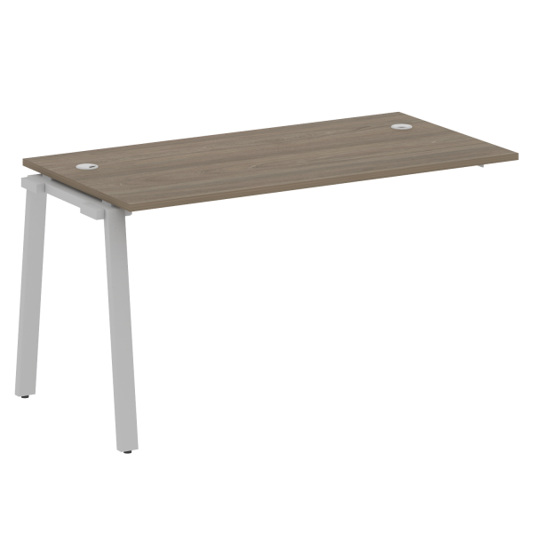 Проходной наборный элемент рабочей станции Metal System Style БА.ПРС-СП-1.3 1400x720x750 (Вяз/Серый металл)