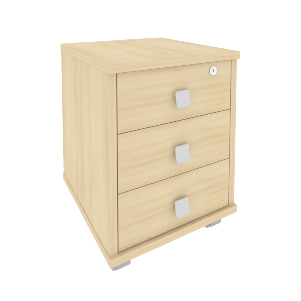 Тумба подкатная 3 ящ. Style Л.ТМ-3 420x450x563 (Акация Лорка)