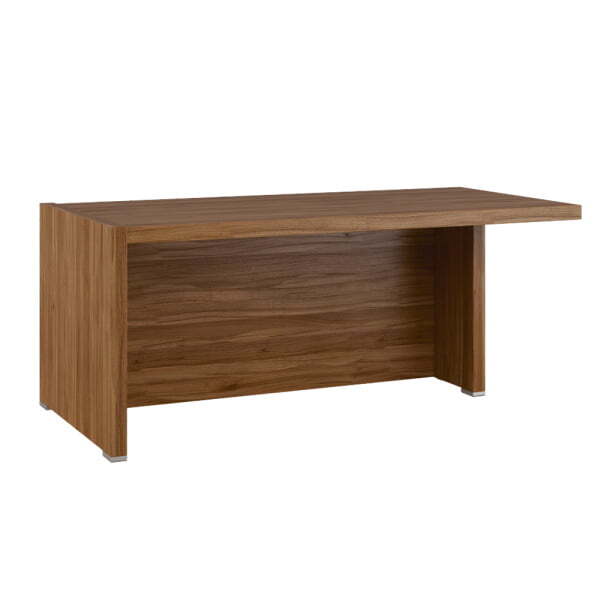 Стол письменный с асимметричными опорами, правый SOL297105 1800x880x750 (Орех Solid)