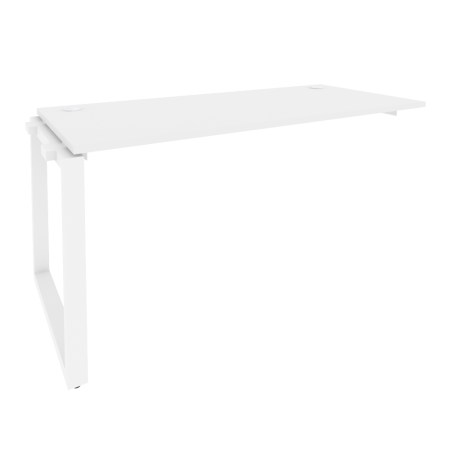 Наборный элемент рабочей станции на О-образном м/к Onix O.MO-1.NRS-4.7 1580x720x750 (Белый Бриллиант/Белый Металл)