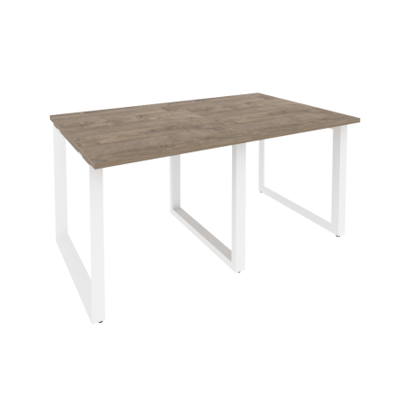 Стол переговорный Onix O.MO-PRG-2.0 1560x980x750 (Тиквуд Темный/Белый Металл)