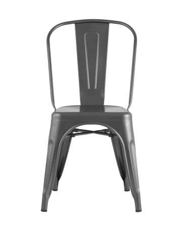 Стул TOLIX серебристый матовый (Стул Tolix серебристый, матовый)