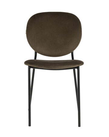 Стул Стенли велюр коричневый (Стул Стенли коричневый)