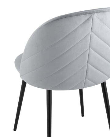 Стул Фолио велюр серый (Стул Фолио серый)