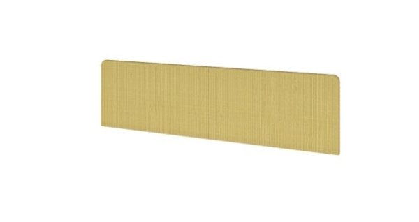 Экран в тканевом чехле (для одиночных столов) Инновация 512051 1350х32х370 (Желтый)