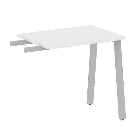 Приставной элемент Metal System Style БА.ПР-2 800x600x750 (Белый/Серый металл)