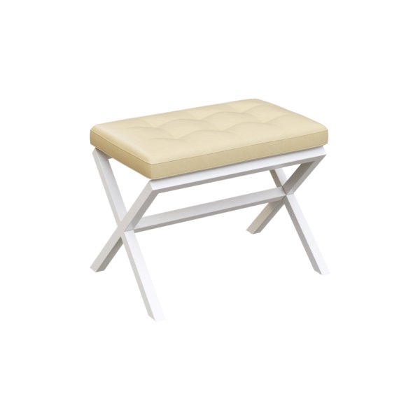 Банкетка одноместная NLT.L-1 (Oregon 11/Металл Белый)